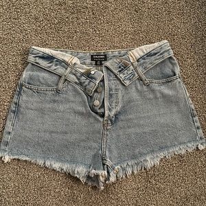 Playboy fold over shorts- by pacsun